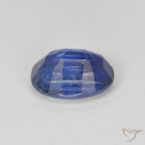 Disthène Bleu franc naturelle ovale, 1.25 ct, SI