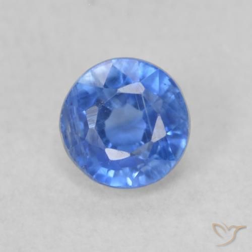 0.33ct Naturel Bleu marine léger Disthène, Tour, VS-SI