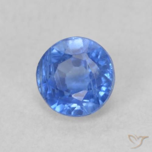 Disthène Bleu marine léger naturelle Tour, 0.33 ct, VS-SI