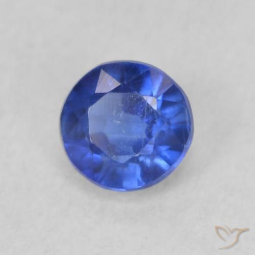 Disthène Bleu foncé naturelle Tour, 0.36 ct, VS