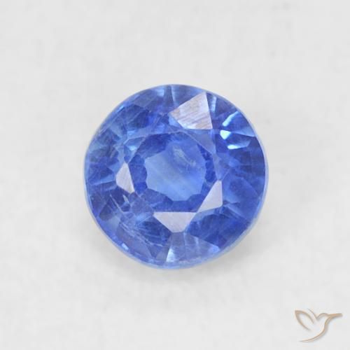 0.30ct Naturel Bleu marine léger Disthène, Tour, VS