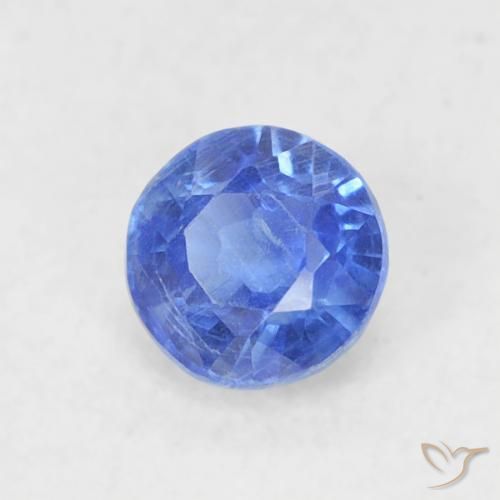 Disthène Bleu marine léger naturelle Tour, 0.30 ct, VS
