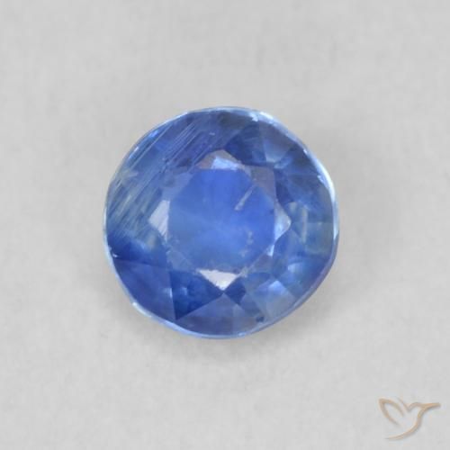 0.28ct Naturel Bleu foncé Disthène, Tour, VS
