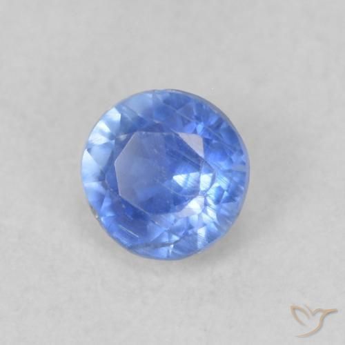 Disthène Bleu foncé naturelle Tour, 0.33 ct, VS-SI