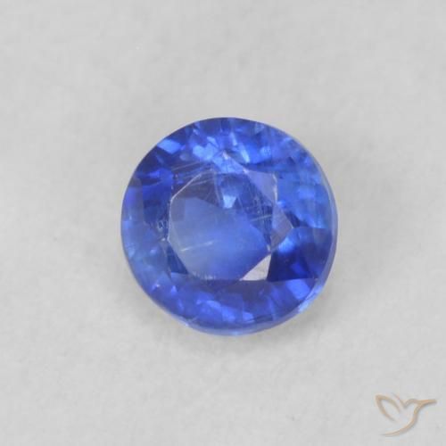 Disthène Bleu foncé naturelle Tour, 0.33 ct, VS-SI
