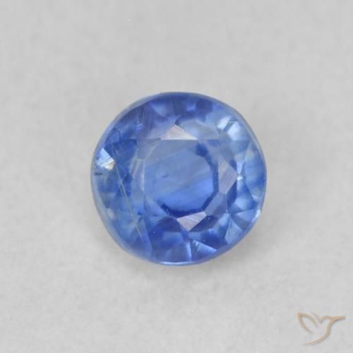 0.35ct Naturel Bleu vif Disthène, Tour, VS