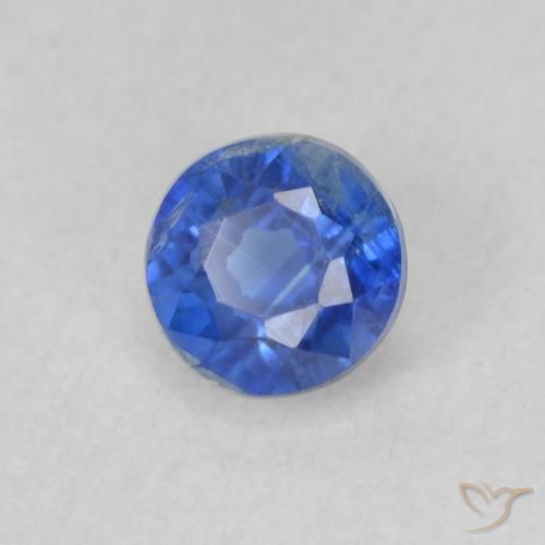 Disthène Bleu marine vif naturelle Tour, 0.36 ct, VS