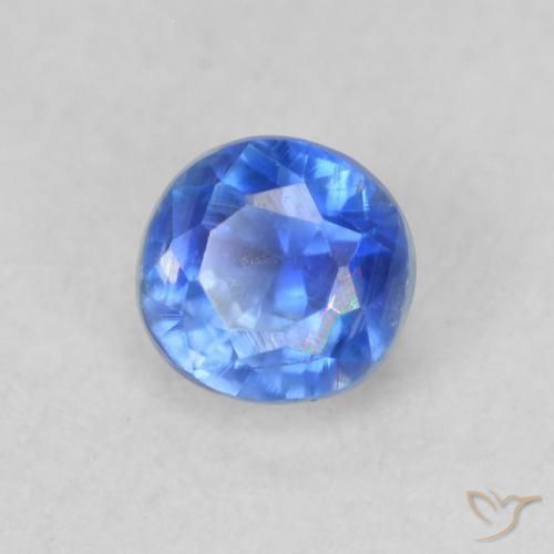 Disthène Bleu marine léger naturelle Tour, 0.36 ct, VS