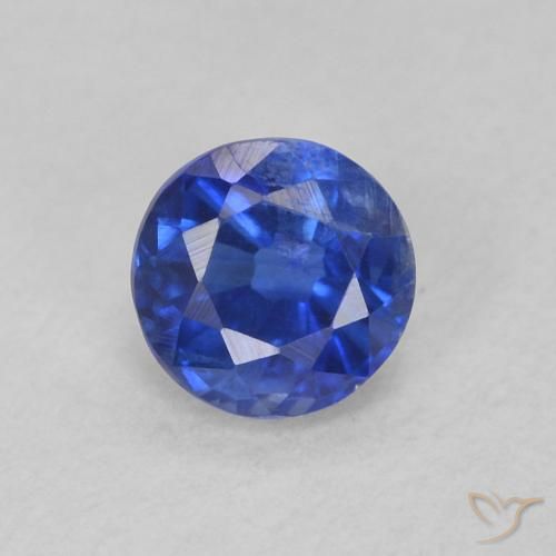 0.40ct Naturel Bleu franc Disthène, Tour, SI