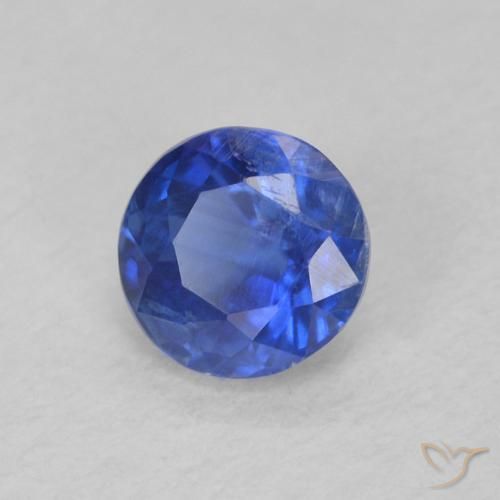 Disthène Bleu franc naturelle Tour, 0.40 ct, SI
