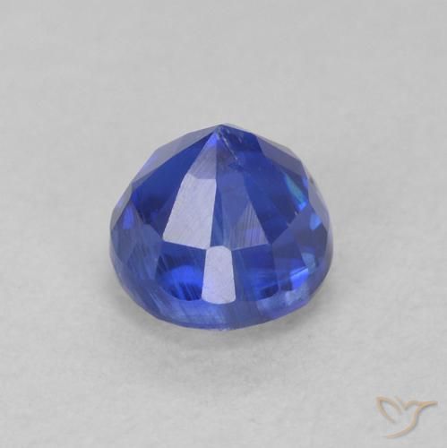 Disthène Bleu foncé naturelle Tour, 0.58 ct, SI
