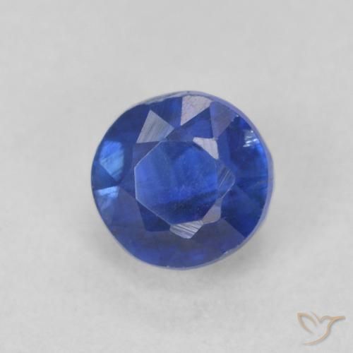 Disthène Bleu foncé naturelle Tour, 0.54 ct, SI