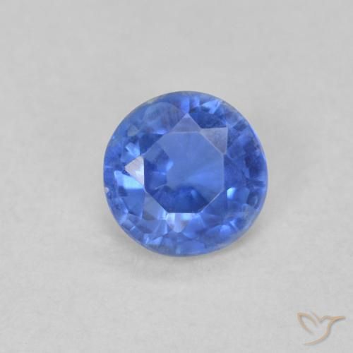0.28ct Naturel Bleu marine léger Disthène, Tour, VS-SI
