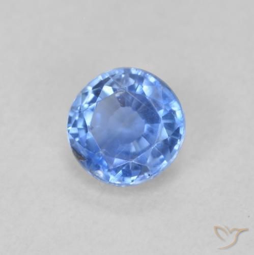 Disthène Bleu bébé naturelle Tour, 0.34 ct, VS-SI