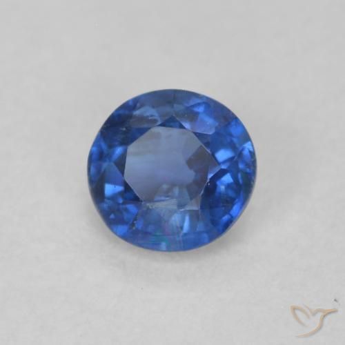 Disthène Bleu foncé naturelle Tour, 0.34 ct, SI