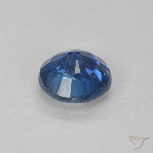 Disthène Bleu foncé naturelle Tour, 0.34 ct, SI
