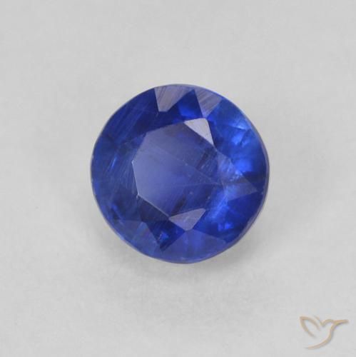Disthène Bleu foncé naturelle Tour, 0.46 ct, SI