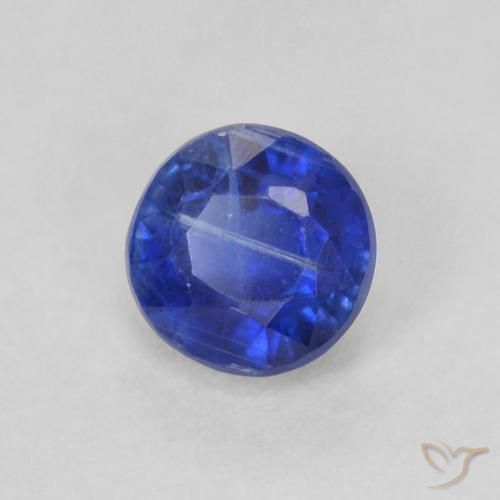 Disthène Bleu foncé naturelle Tour, 0.43 ct, SI