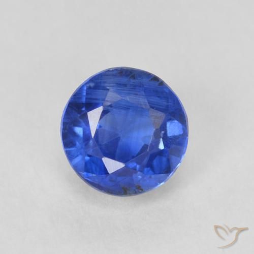 0.47ct Naturel Bleu franc Disthène, Tour, SI