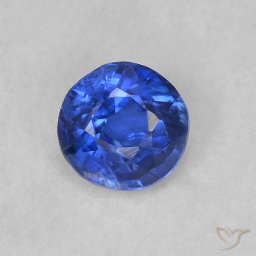 0.36ct Naturel Bleu franc Disthène, Tour, SI