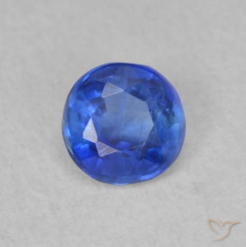 0.39ct Naturel Bleu franc Disthène, Tour, SI
