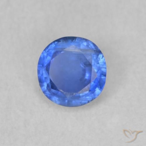 Disthène Bleu marine léger naturelle Tour, 0.34 ct, SI