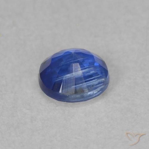 Disthène Bleu marine léger naturelle Tour, 0.34 ct, SI