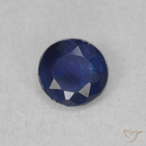 Disthène Bleu foncé naturelle Tour, 0.30 ct, SI