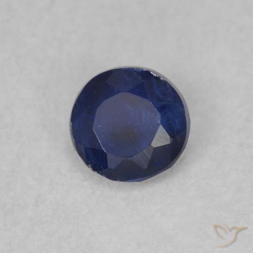 Disthène Bleu foncé naturelle Tour, 0.30 ct, SI