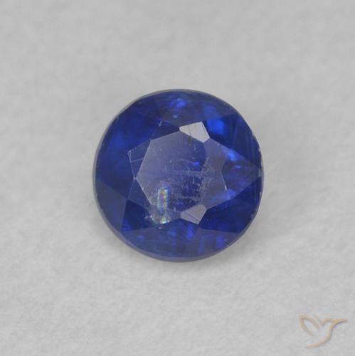 Disthène Bleu foncé naturelle Tour, 0.37 ct, SI