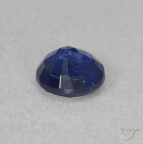 Disthène Bleu foncé naturelle Tour, 0.37 ct, SI