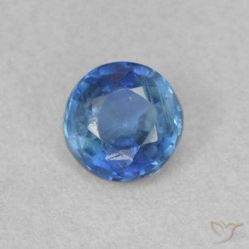 0.36ct Naturel royal blue Disthène, Tour, SI