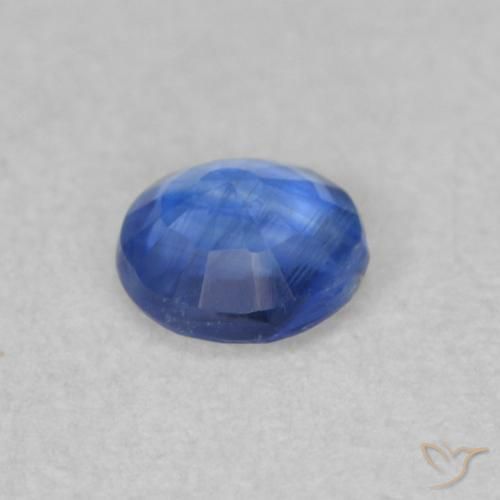 Disthène Bleu marine léger naturelle Tour, 0.35 ct, SI