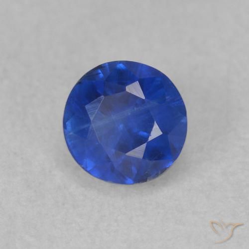Disthène Bleu azur profond naturelle Tour, 0.51 ct, SI