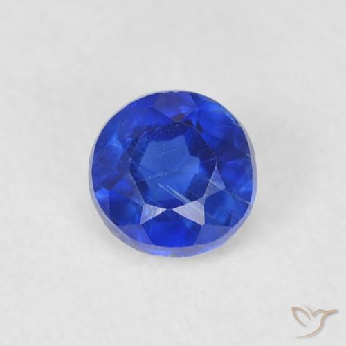 0.39ct Naturel Bleu azur profond Disthène, Tour, SI