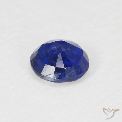 Disthène Bleu foncé naturelle Tour, 0.34 ct, SI
