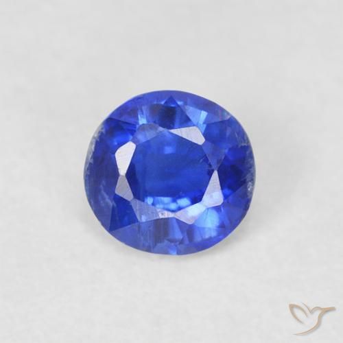 0.34ct Naturel Bleu azur profond Disthène, Tour, SI