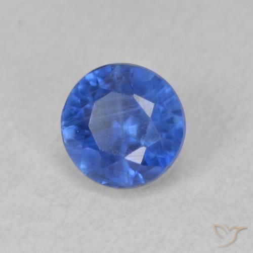 Disthène Bleu foncé naturelle Tour, 0.48 ct, SI