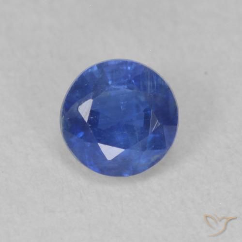 0.43ct Naturel Bleu franc Disthène, Tour, SI