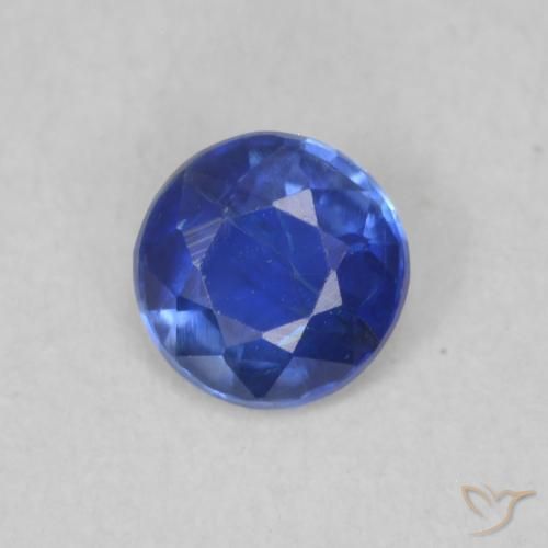 Disthène Bleu foncé naturelle Tour, 0.32 ct, SI