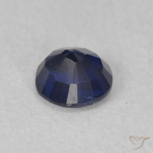 Disthène Bleu foncé naturelle Tour, 0.42 ct, SI