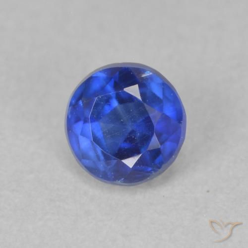 Disthène Bleu foncé naturelle Tour, 0.47 ct, SI