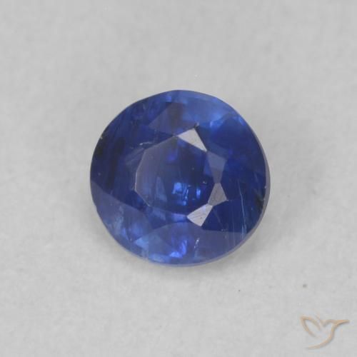 Disthène Bleu foncé naturelle Tour, 0.39 ct, SI