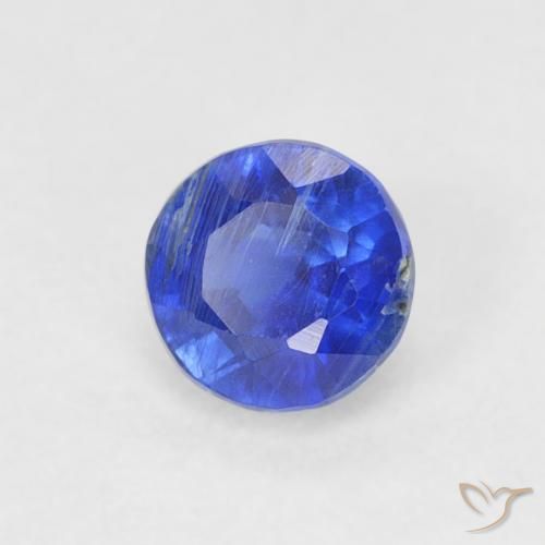 Disthène Bleu foncé naturelle Tour, 0.45 ct, SI