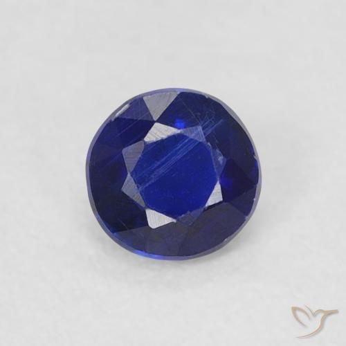 0.31ct Naturel Bleu royal Disthène, Tour, VS-SI