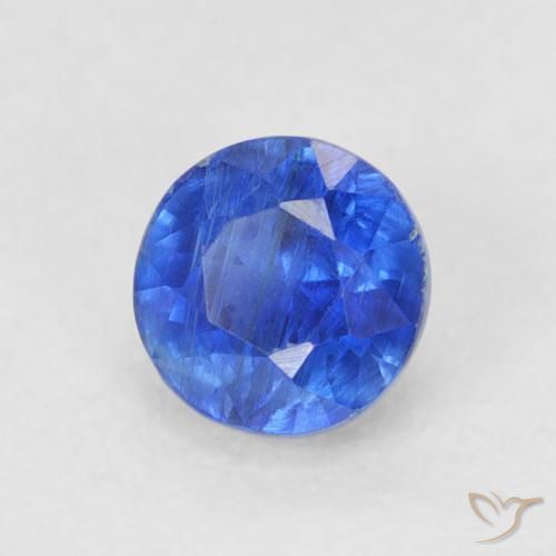Disthène Bleu franc naturelle Tour, 0.50 ct, SI