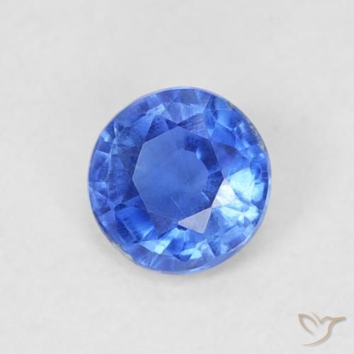 Disthène Bleu azur profond naturelle Tour, 0.31 ct, VS-SI