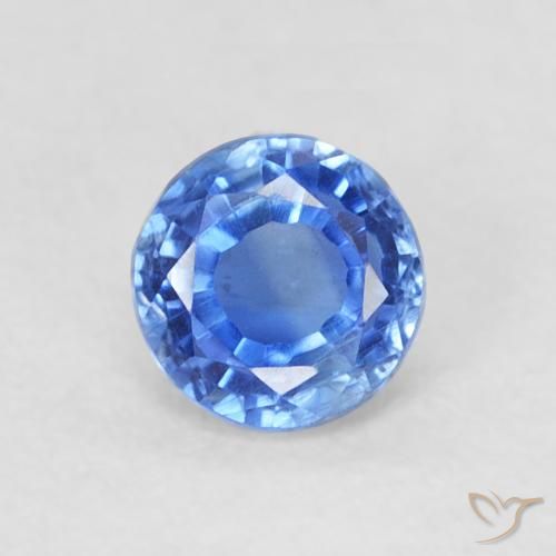 0.37ct Naturel Bleu clair Disthène, Tour, VS-SI