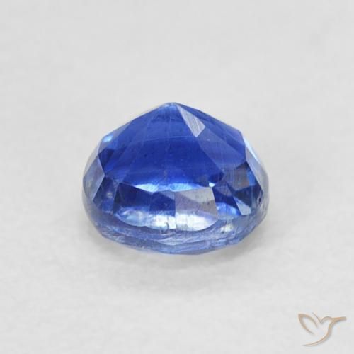 Disthène Bleu égyptien profond naturelle Tour, 0.47 ct, VS-SI