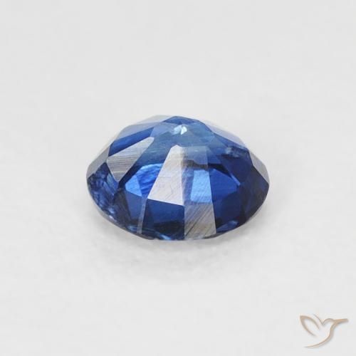 Disthène Bleu marine léger naturelle Tour, 0.32 ct, SI